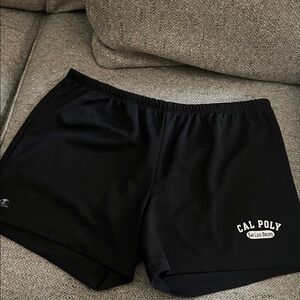 Cal Poly Black XL champion performance Shorts 34 waist
